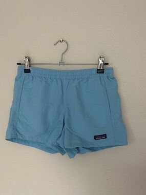Patagonia Light Blue Kids Shorts